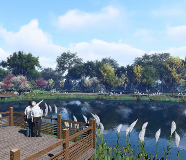 鹿溪河生态区建设项目